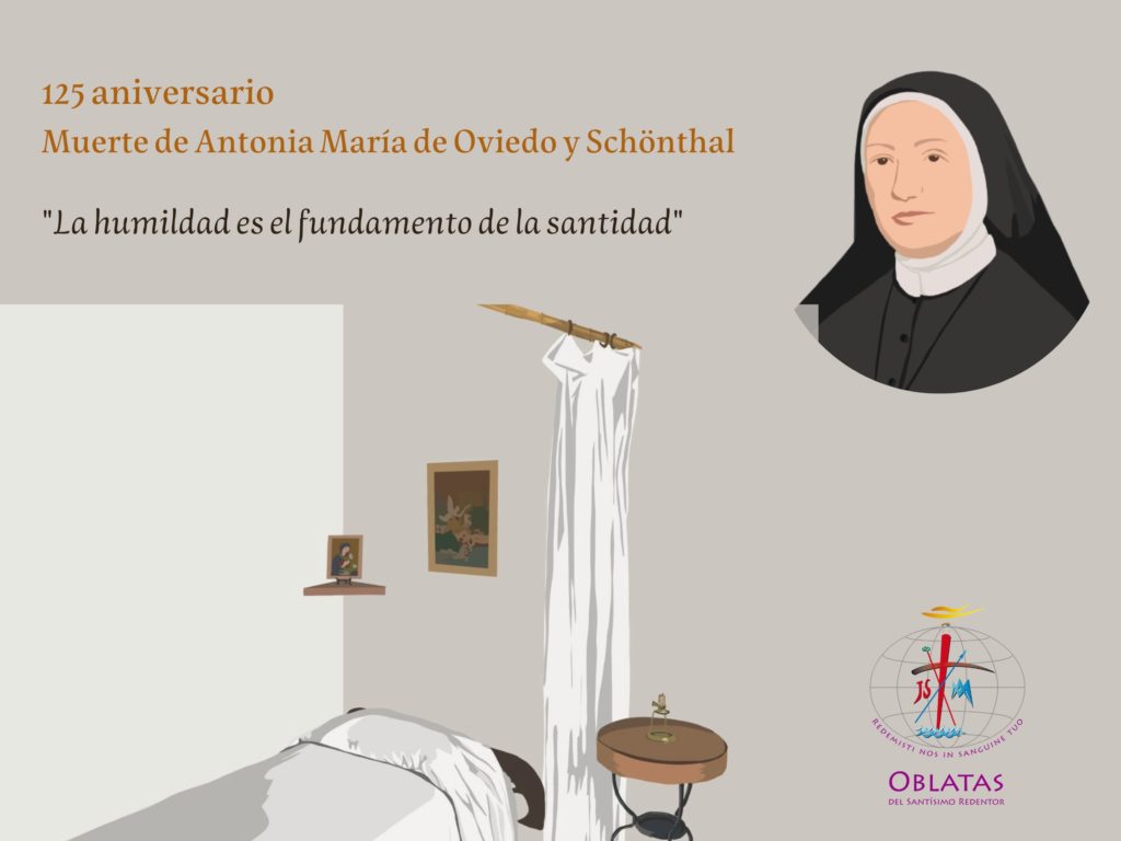 125 aniversario muerte Antonia María de Oviedo y Schönthal